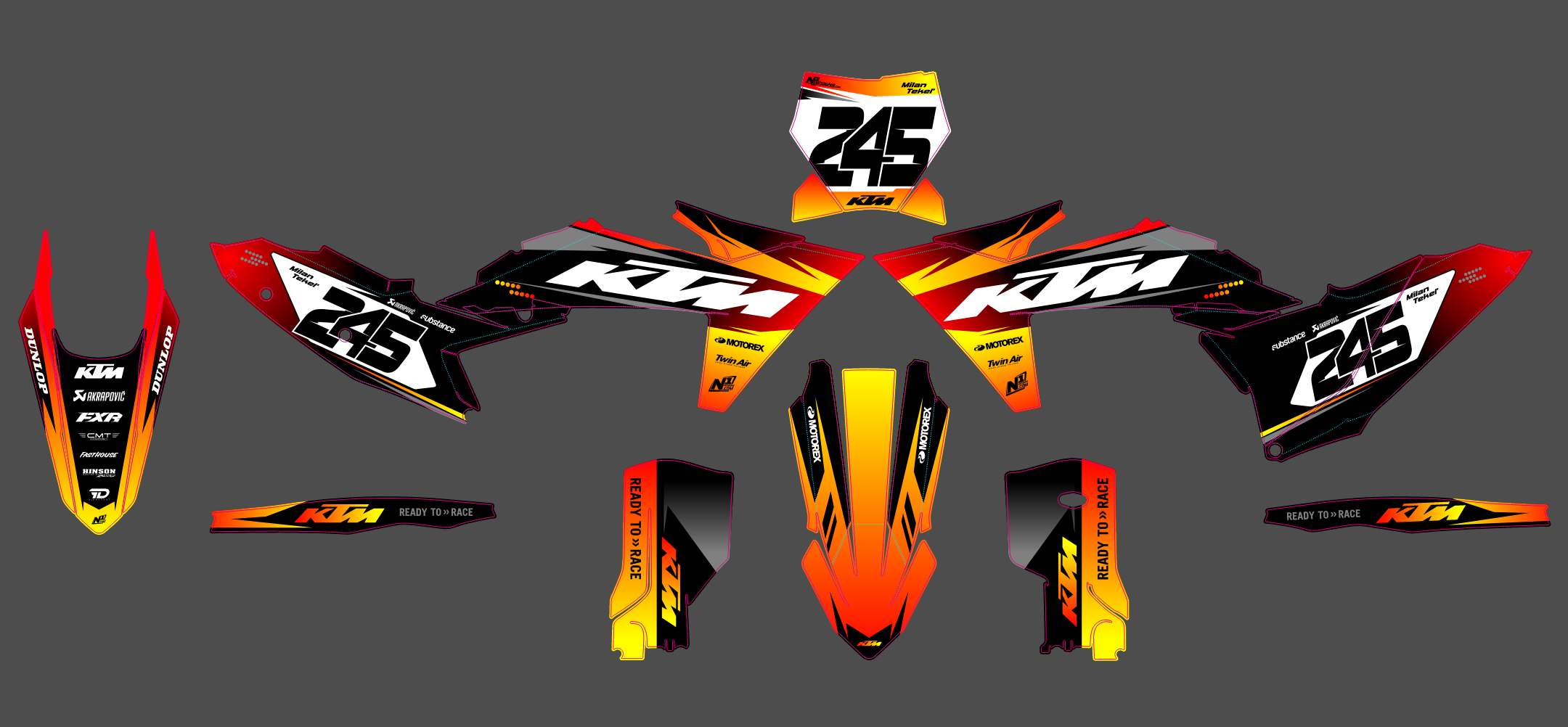 KTM EXC 24-25 #101