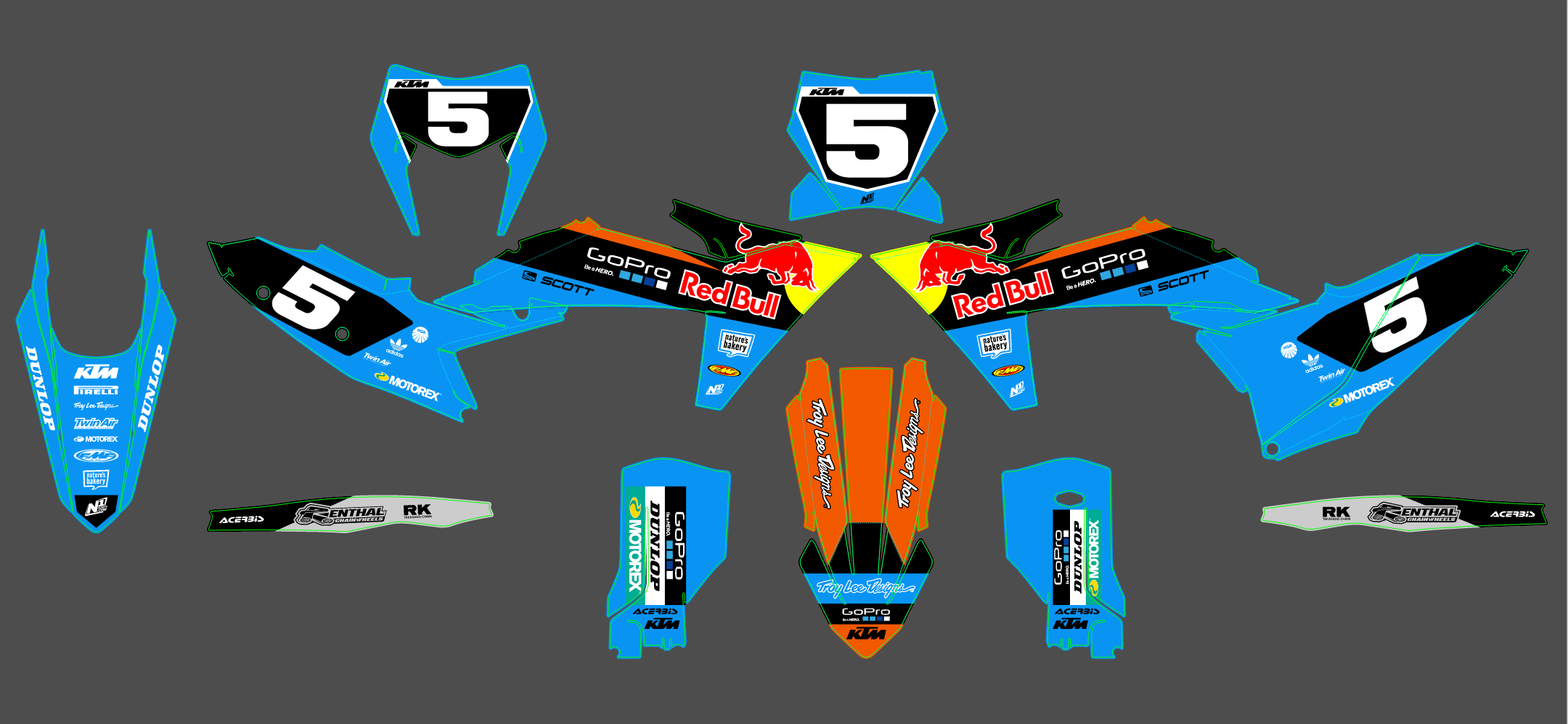 KTM EXC 24-25 #105
