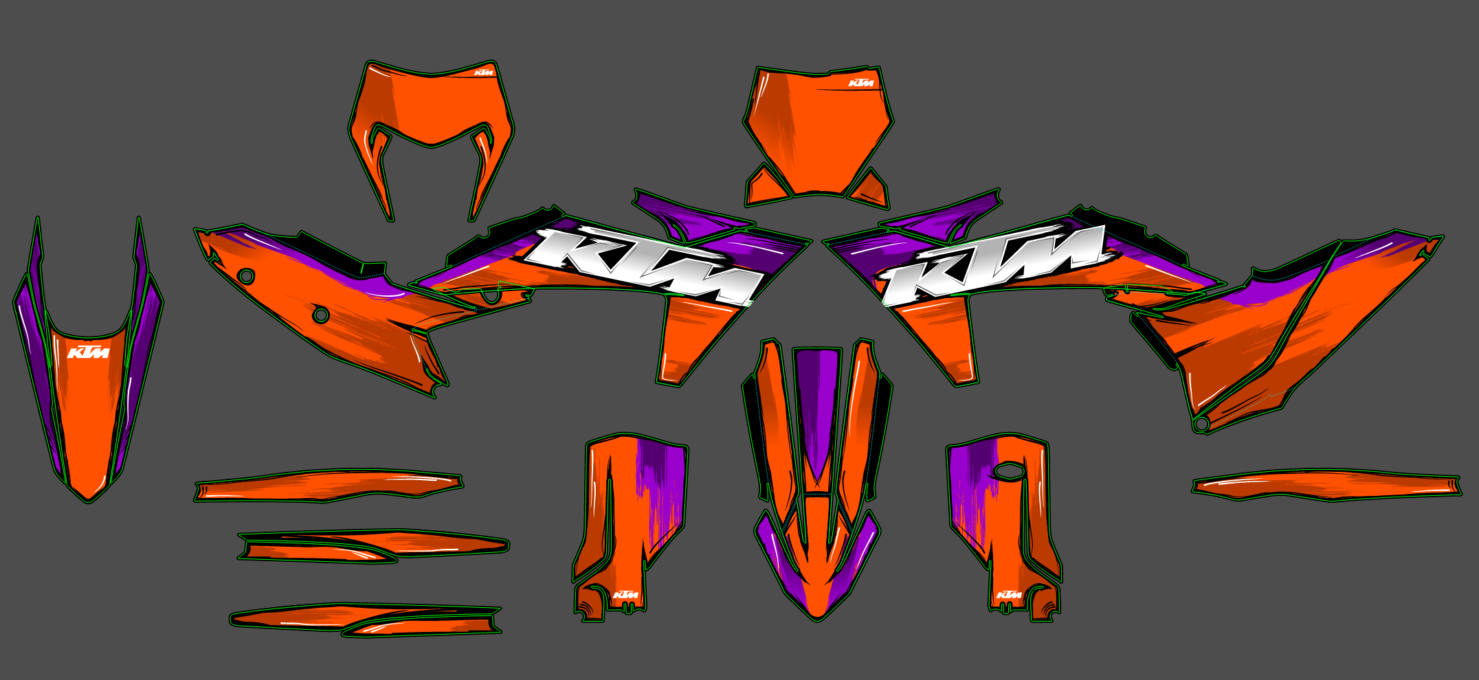KTM EXC 24-25 #107