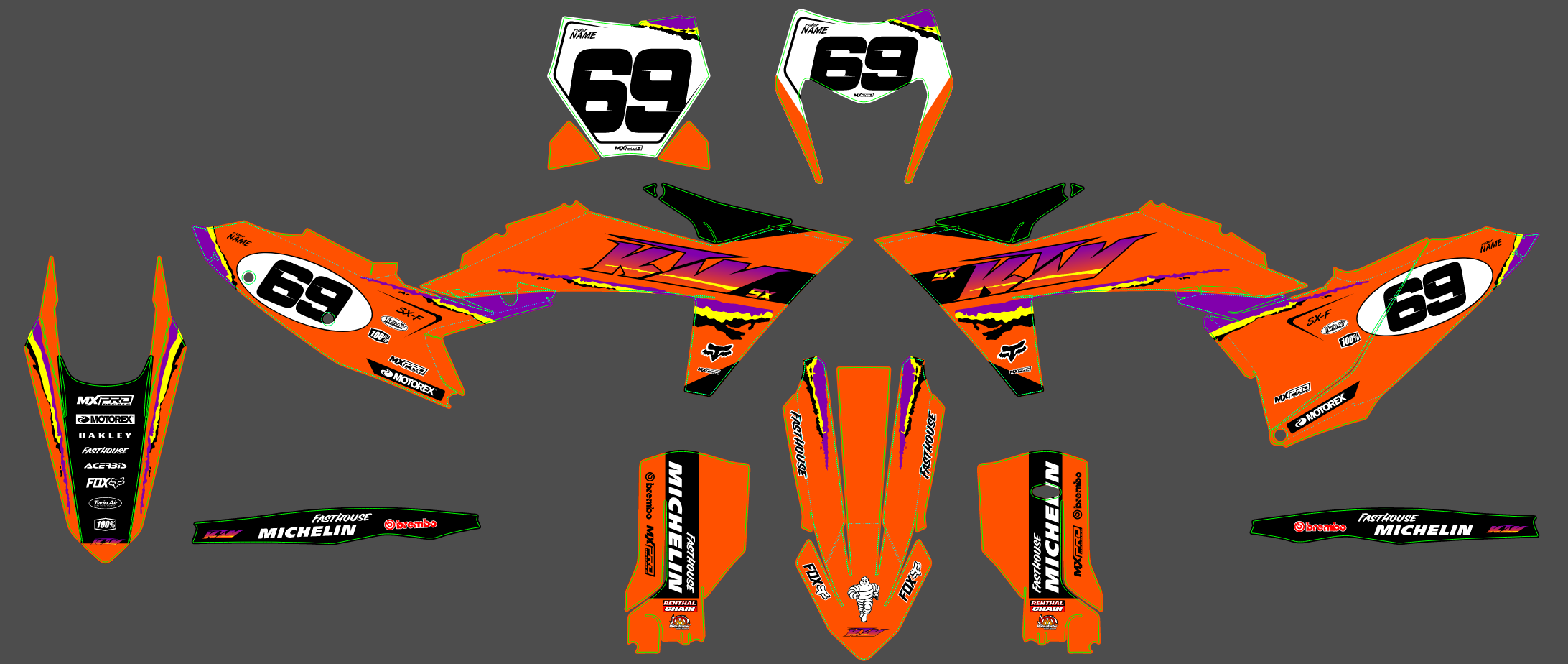 KTM EXC 24-25 #108