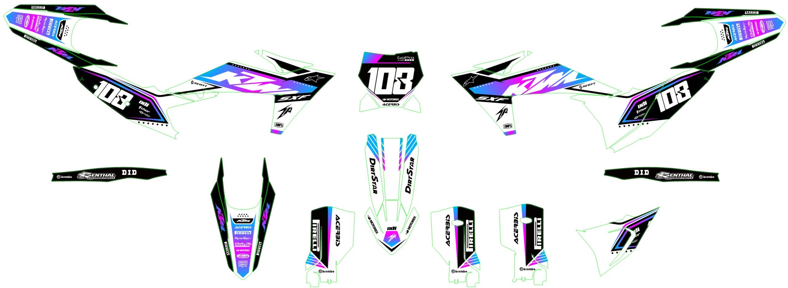 KTM EXC 24-25 #126