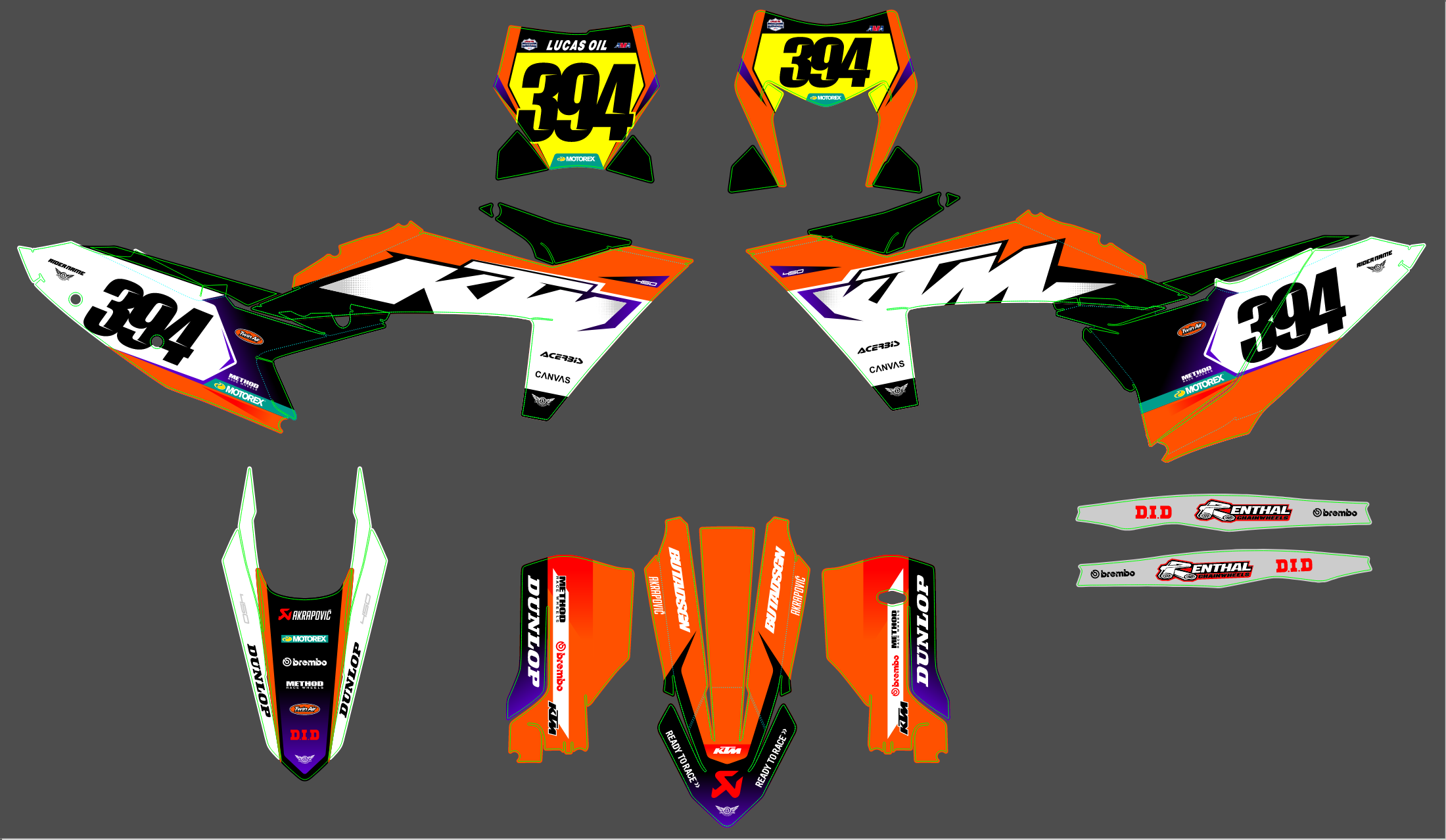 KTM EXC 24-25 #138