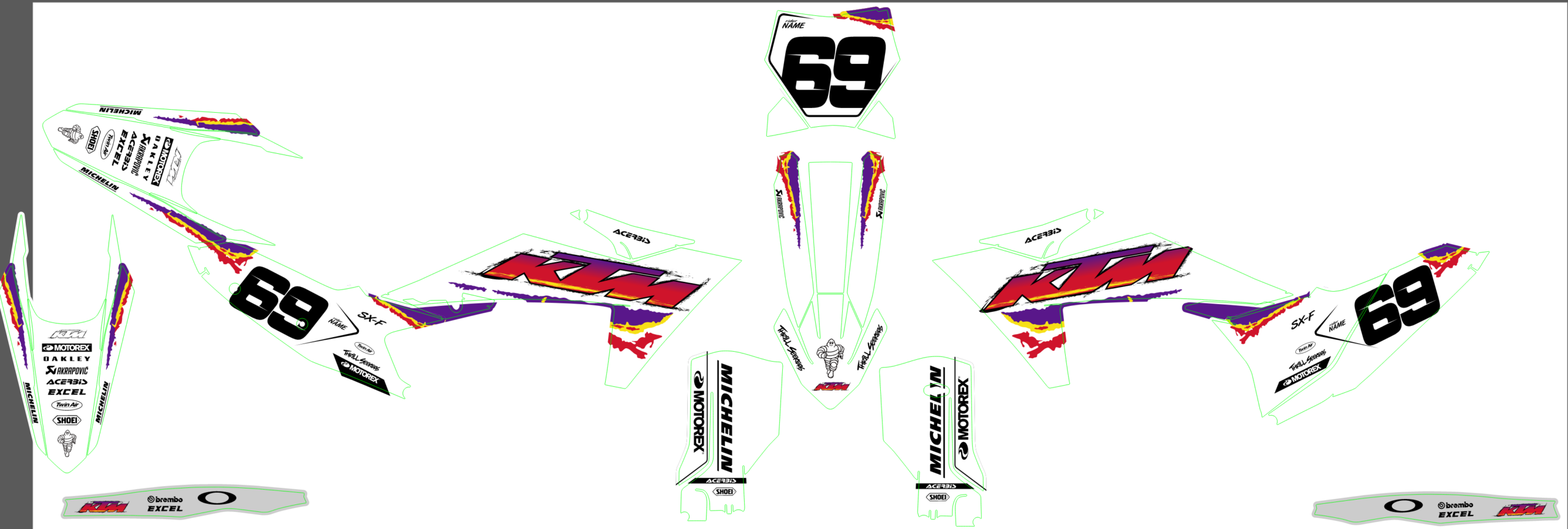 KTM EXC 24-25 #30