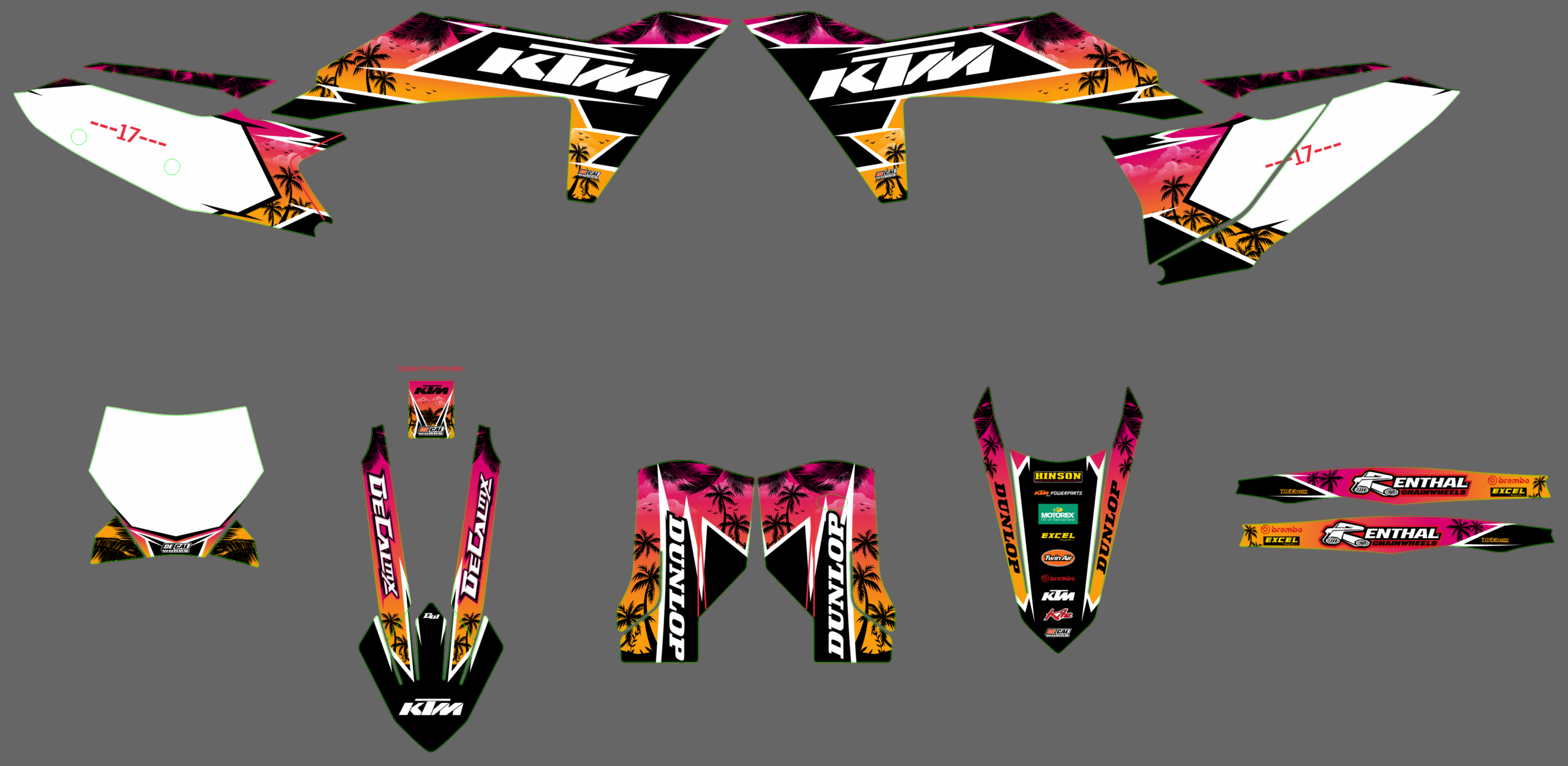 KTM EXC 24-25 #40