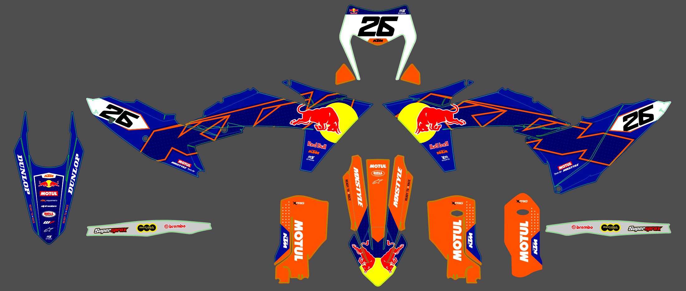 KTM EXC 24-25 #50