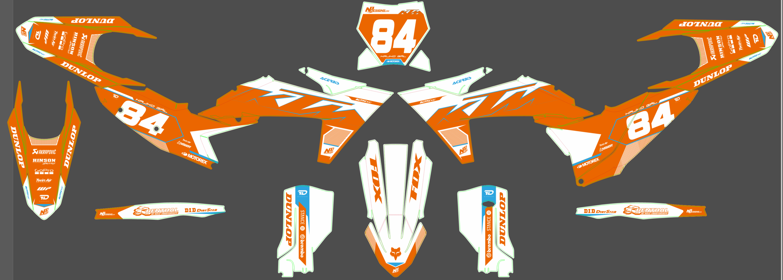 KTM EXC 24-25 #69