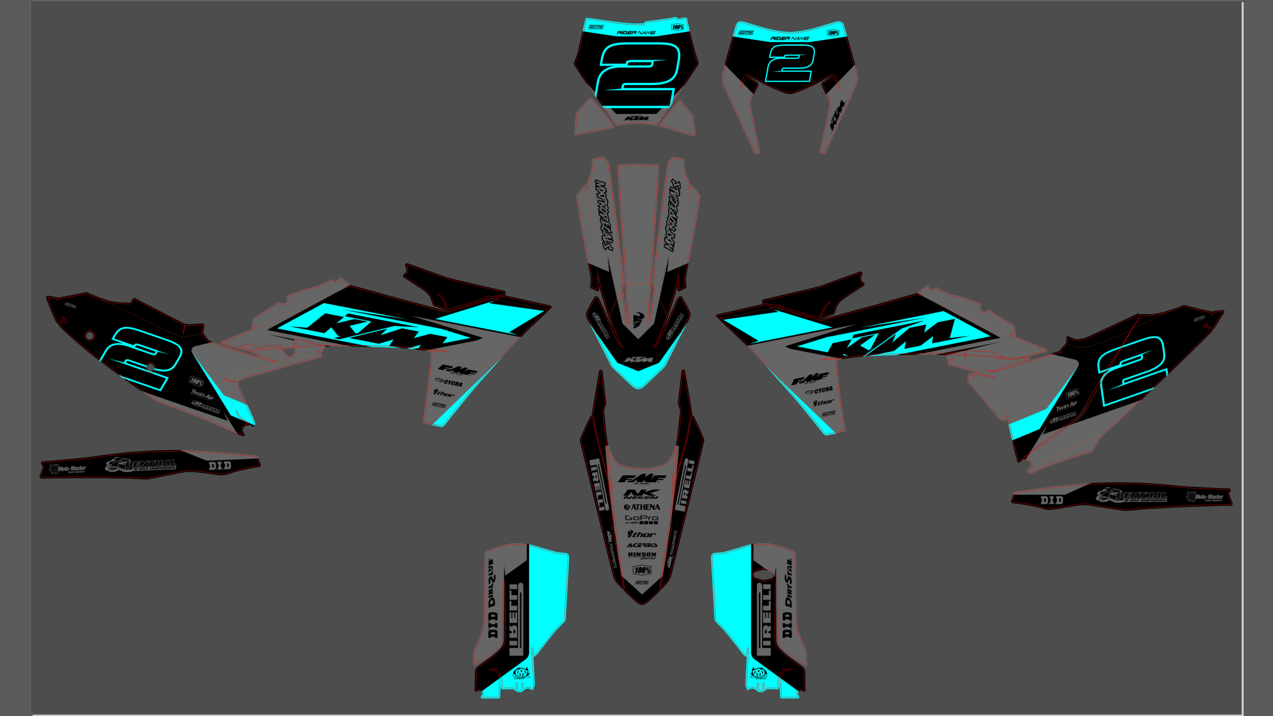 KTM EXC 24-25 #73