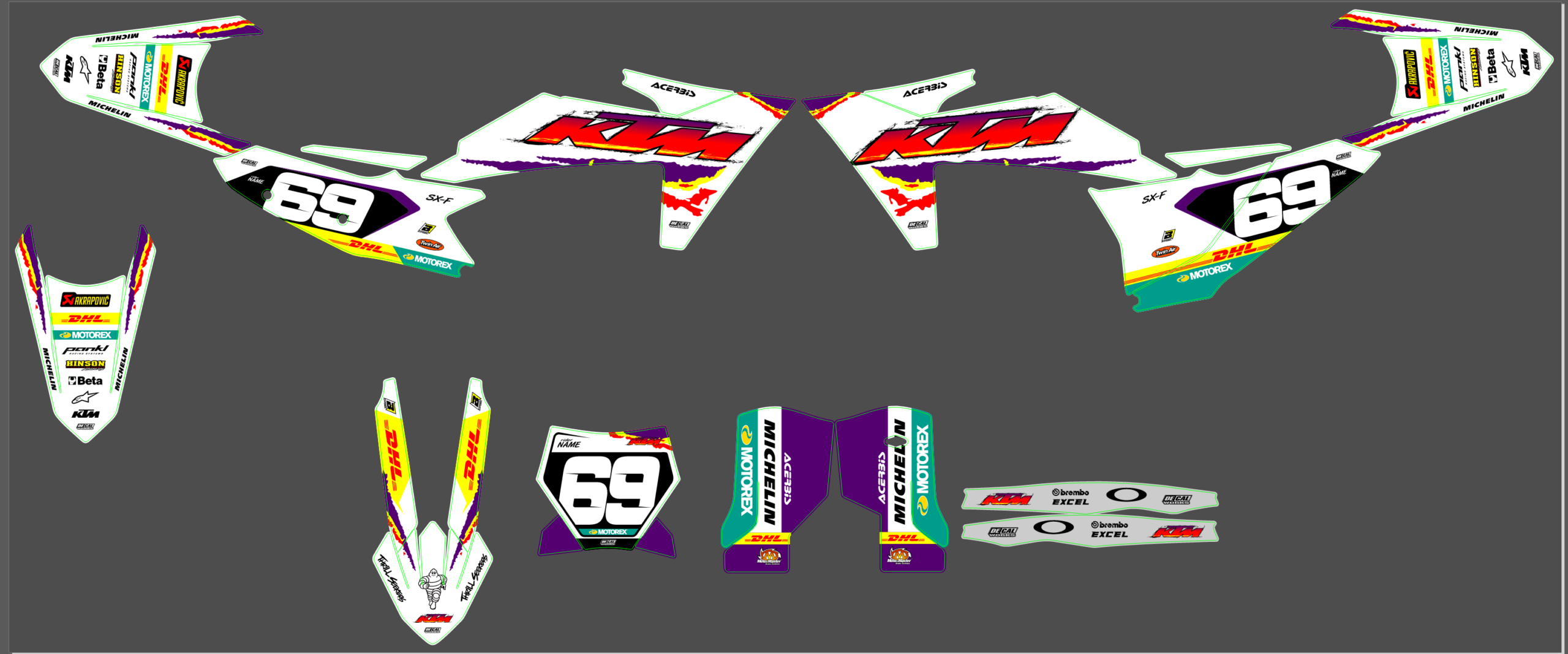 KTM EXC 24-25 #76