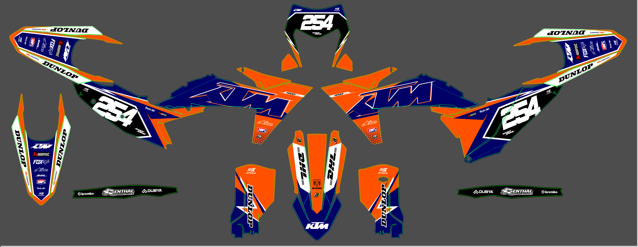 KTM EXC 24-25 #79