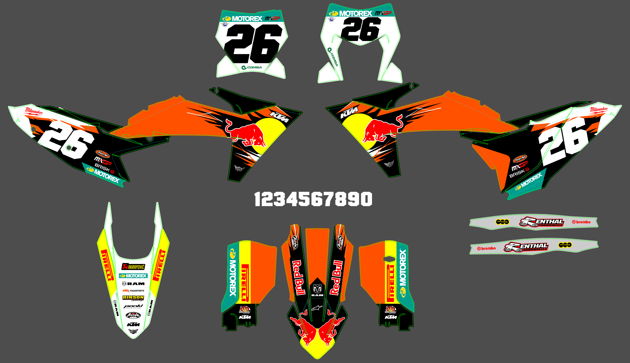 KTM EXC 24-25 #82
