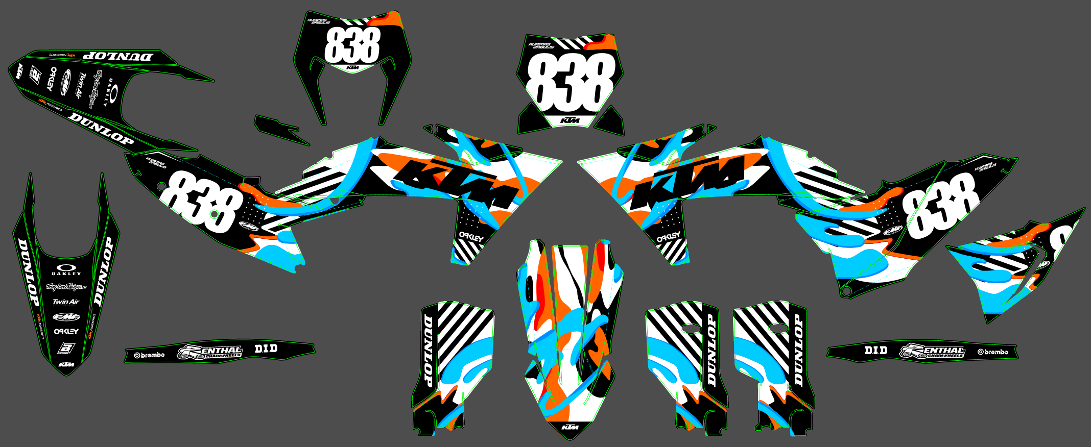 KTM EXC 24-25 #87