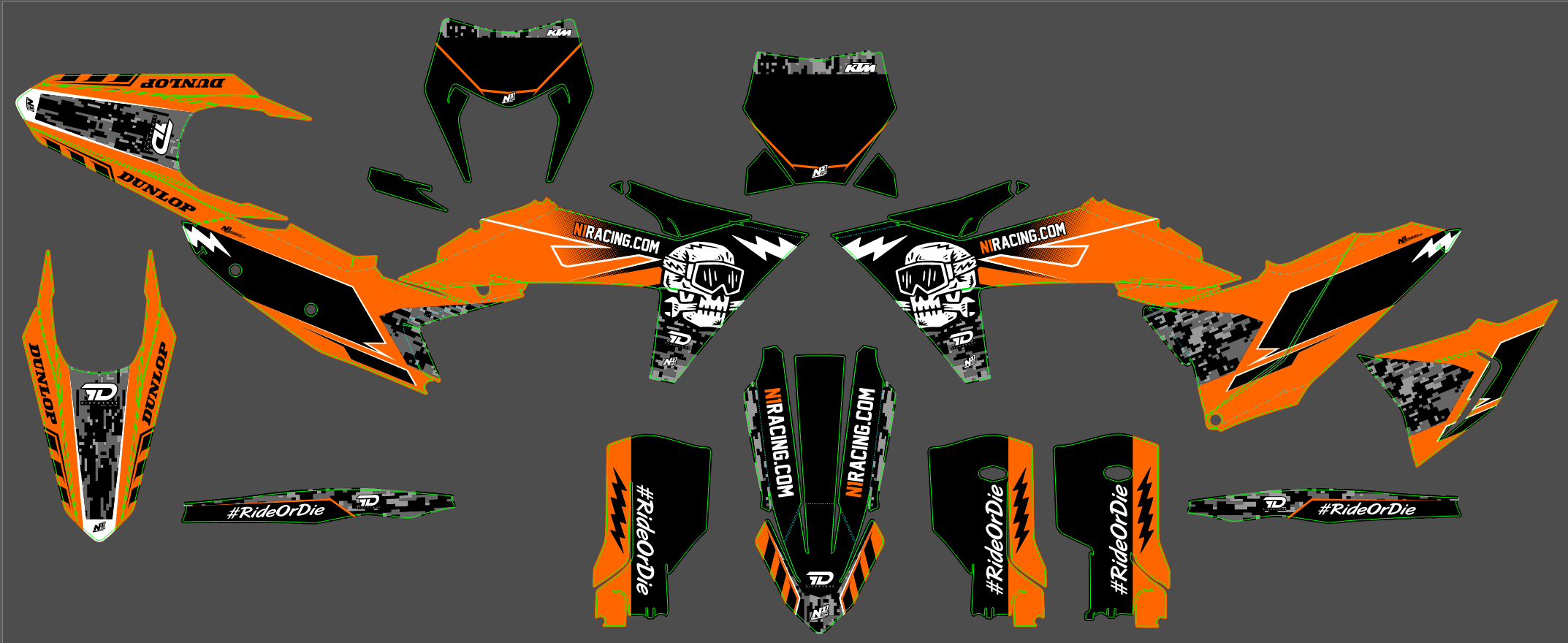 KTM EXC 24-25 #88
