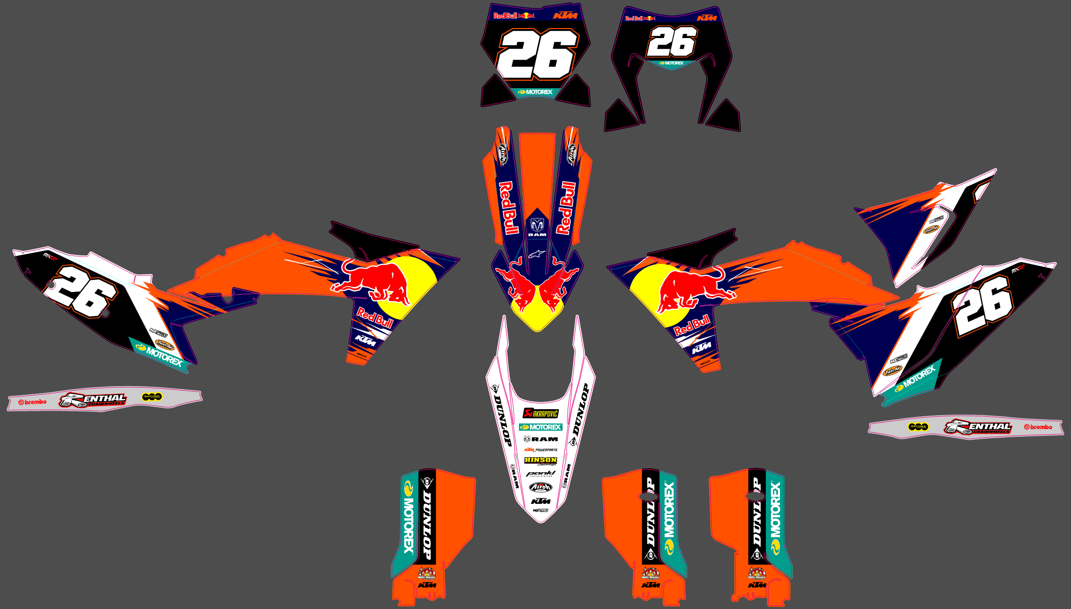 KTM EXC 24-25 #89