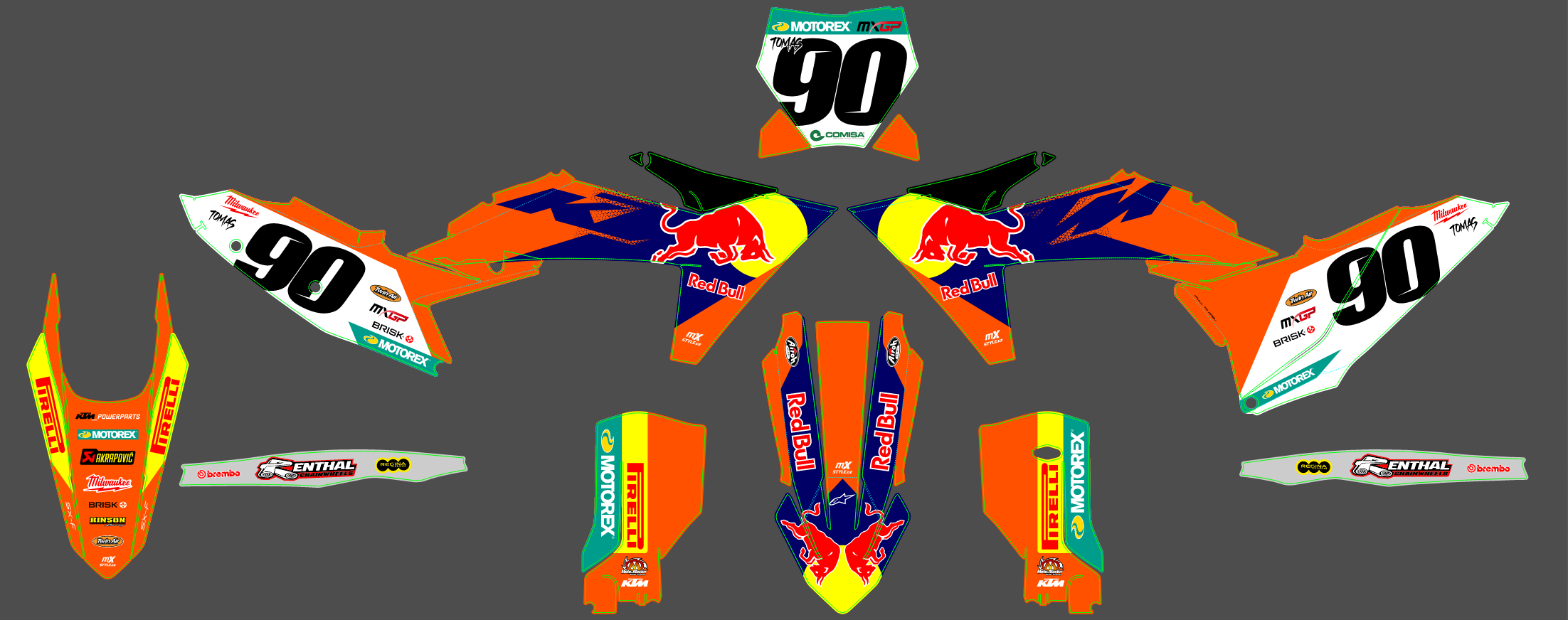 KTM EXC 24-25 #92