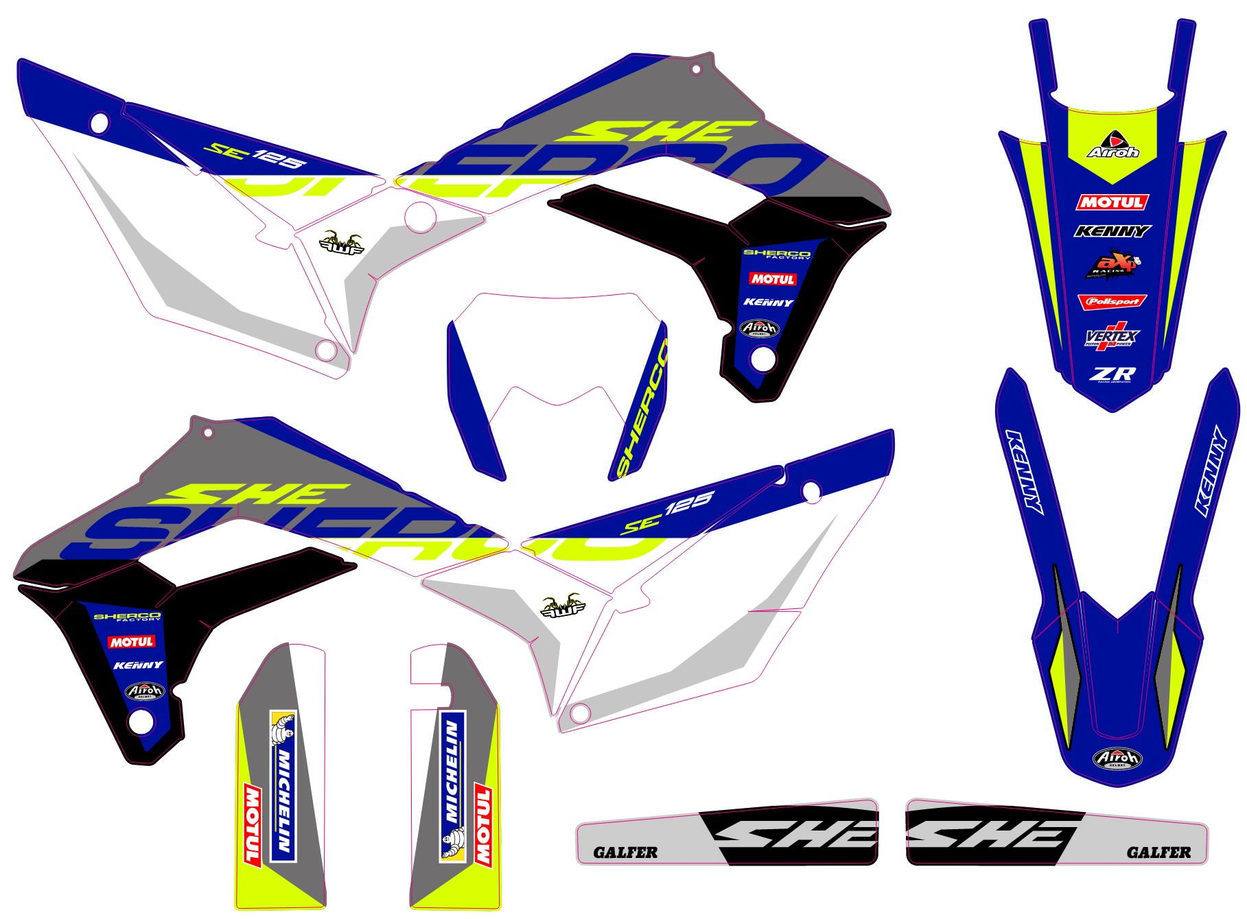 Sherco SE SEF 17-24 #24