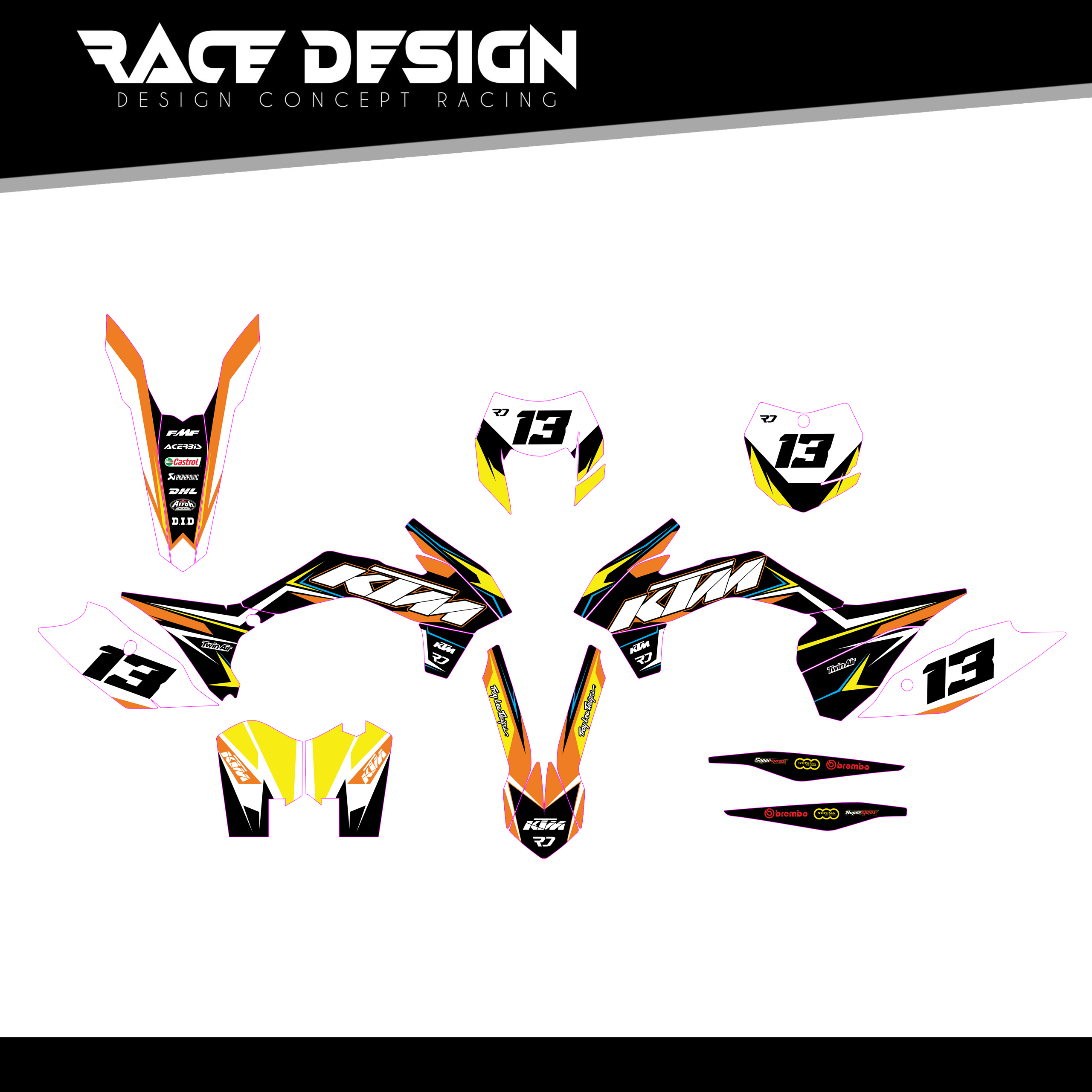 KTM EXC 14-16 #24
