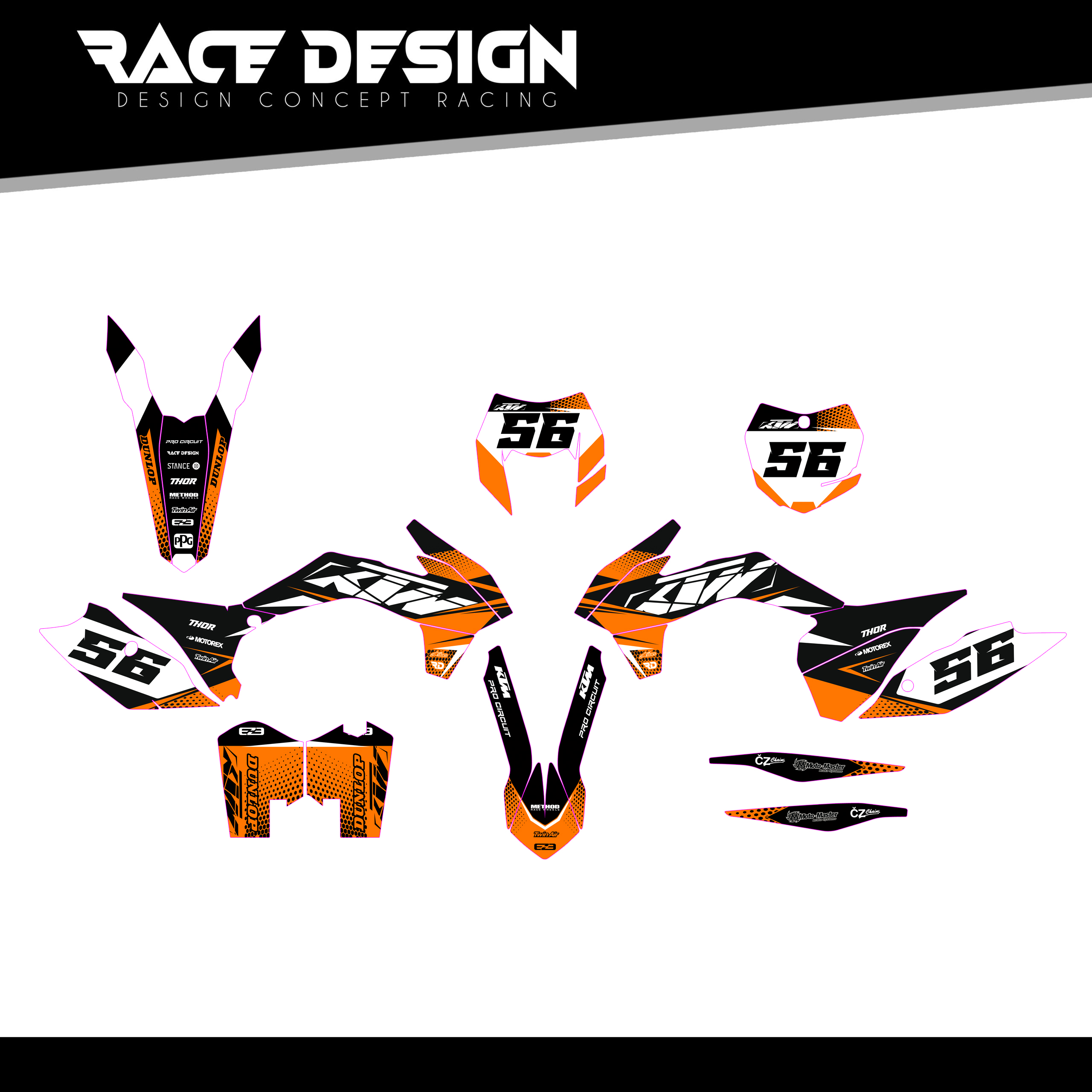 KTM EXC 14-16 #38