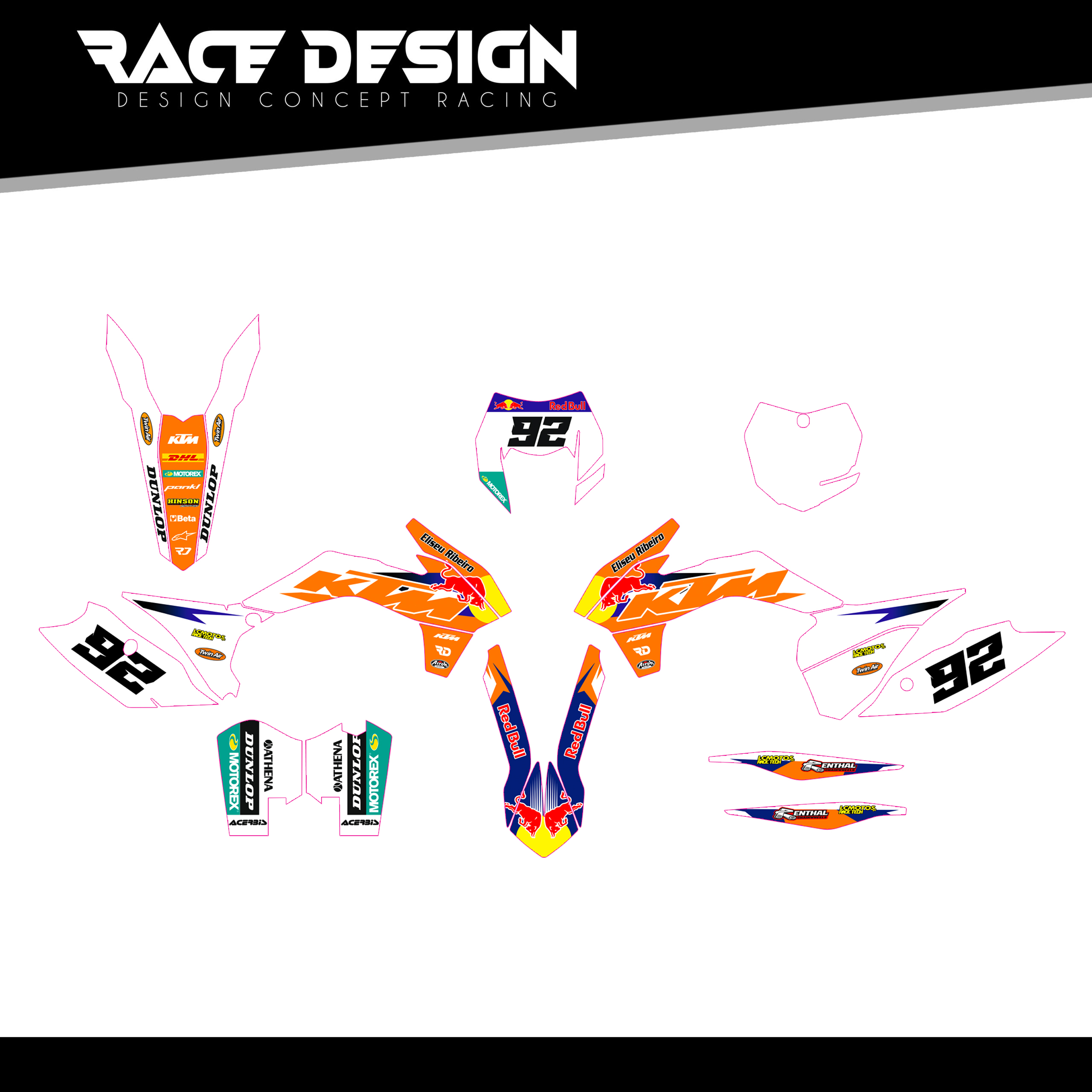 KTM EXC 14-16 #40