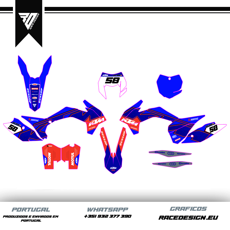 KTM EXC 14-16 #44
