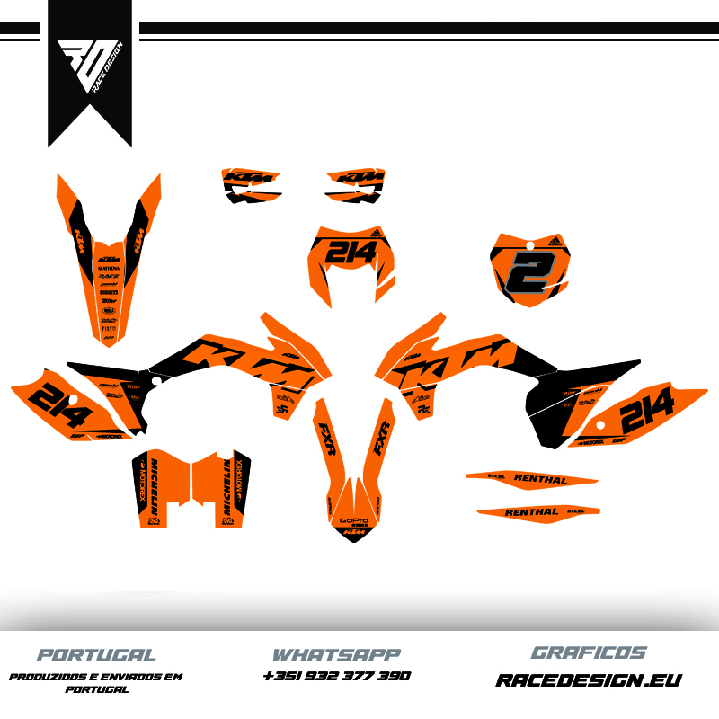 KTM EXC 14-16 #45