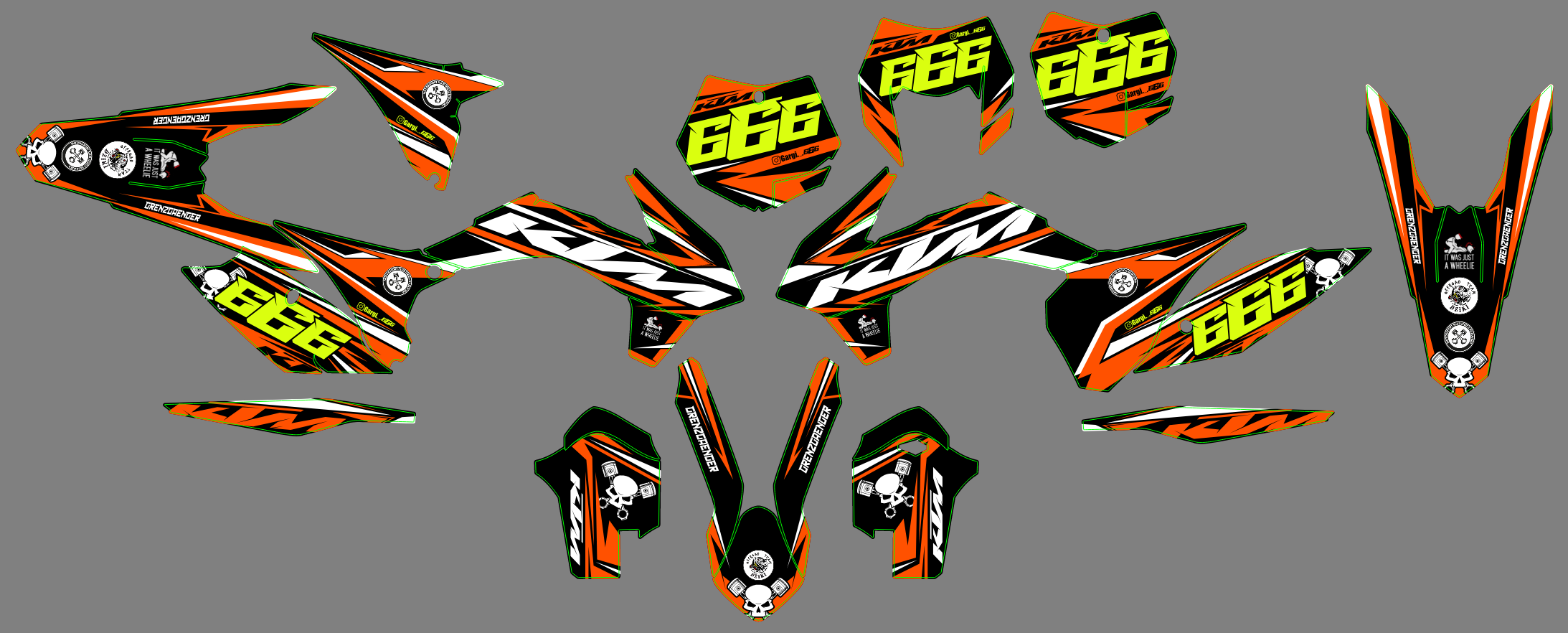 KTM EXC 14-16 #50