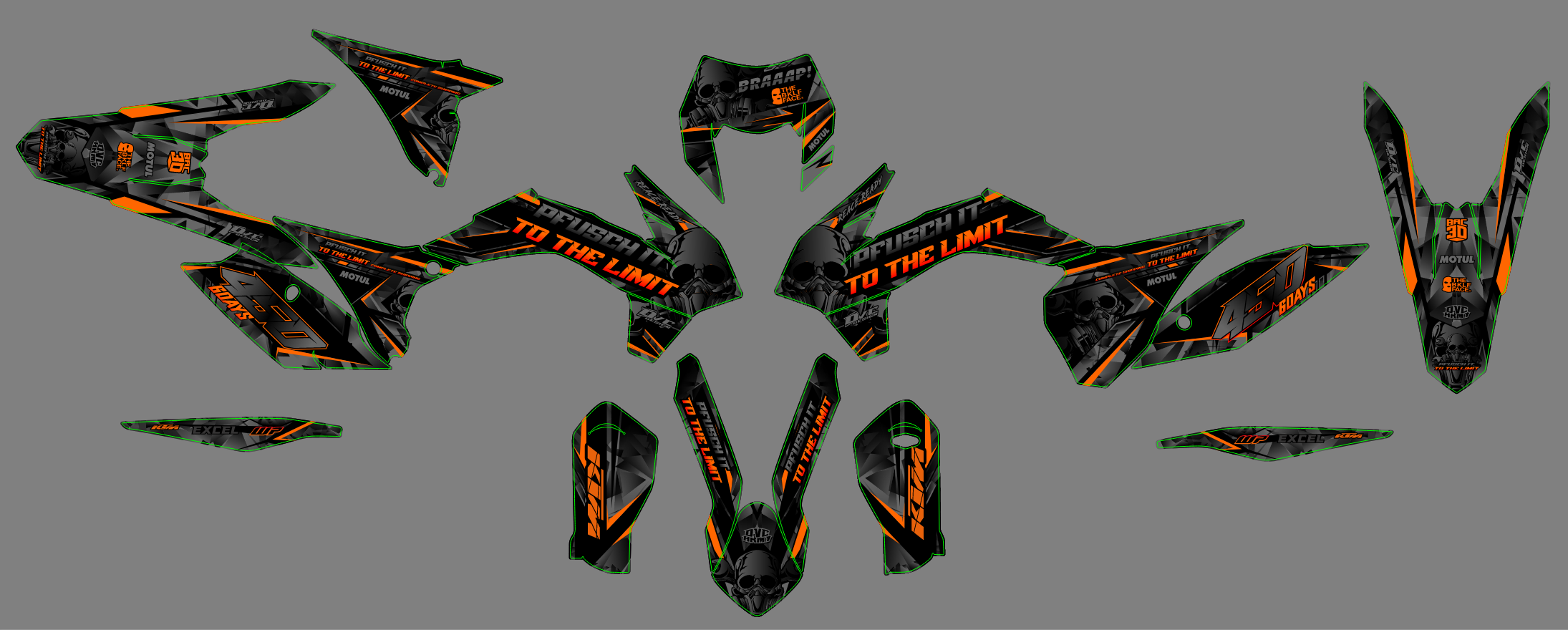 KTM EXC 14-16 #52