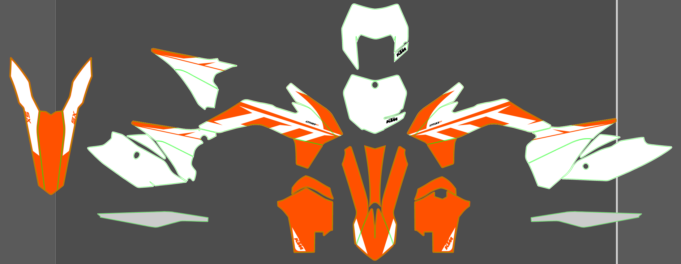 KTM EXC 14-16 #53