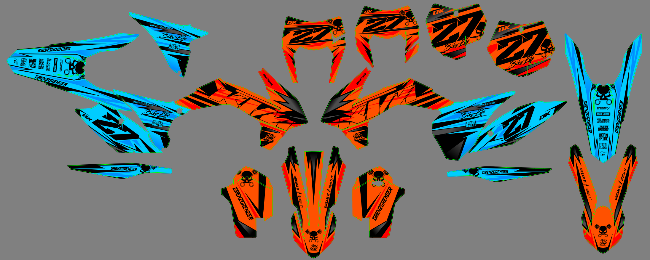 KTM EXC 14-16 #54
