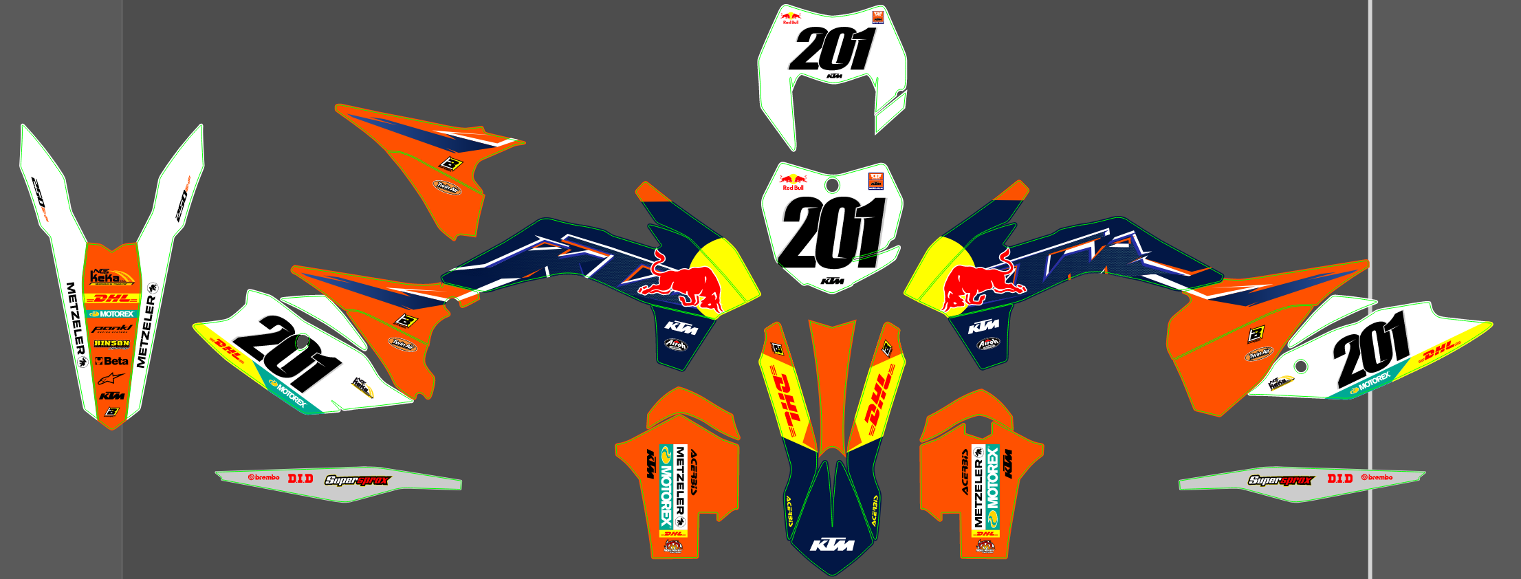KTM EXC 14-16 #55