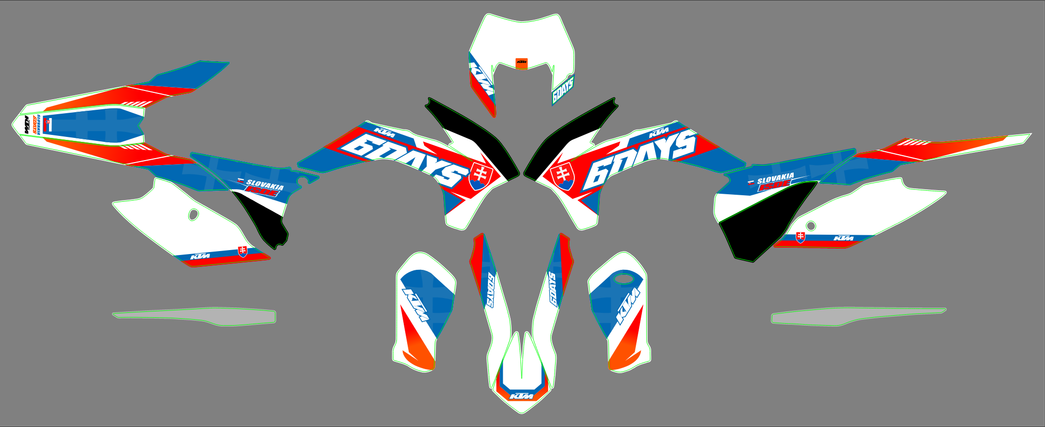 KTM EXC 14-16 #58