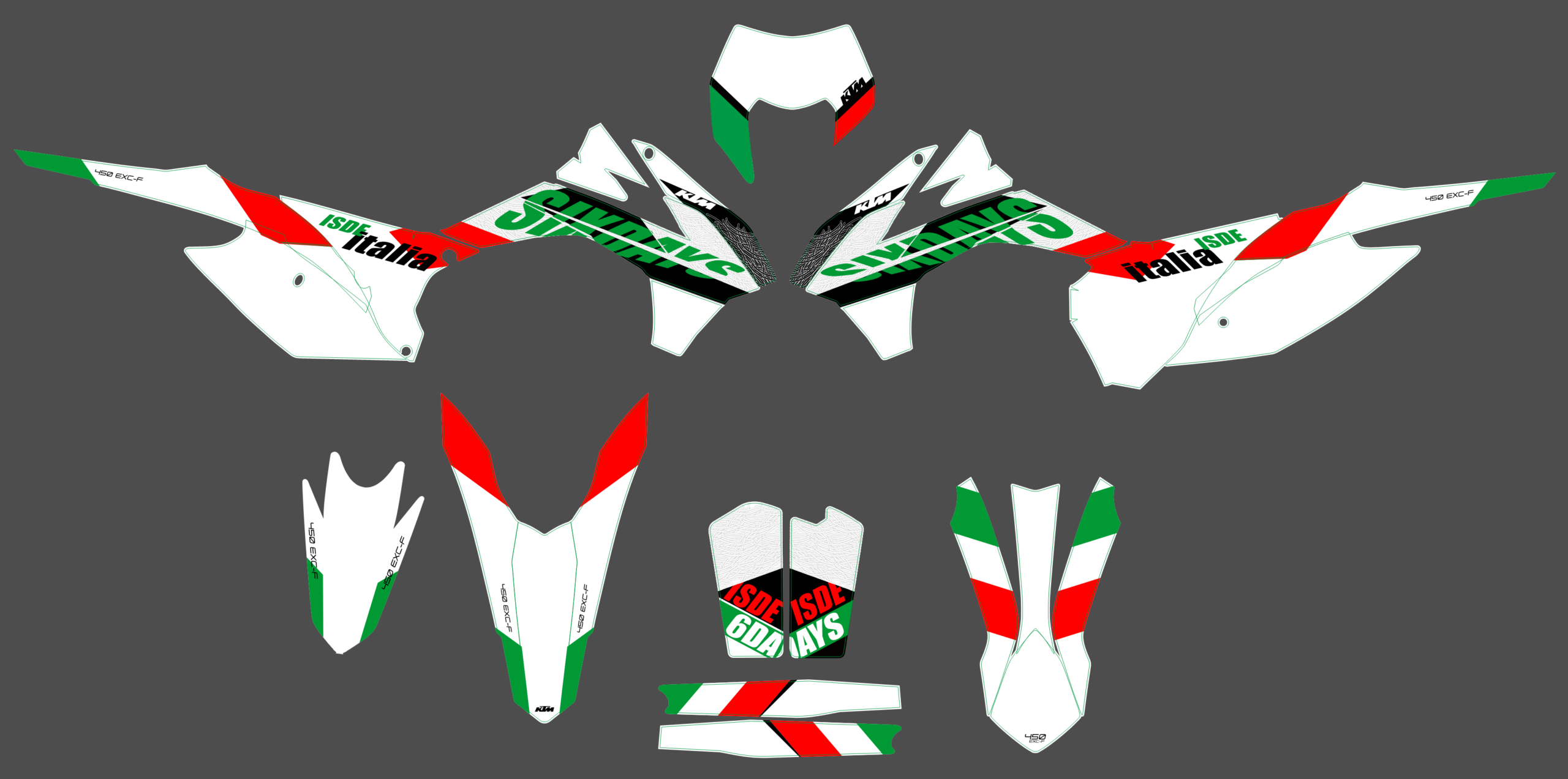 KTM EXC 14-16 #59