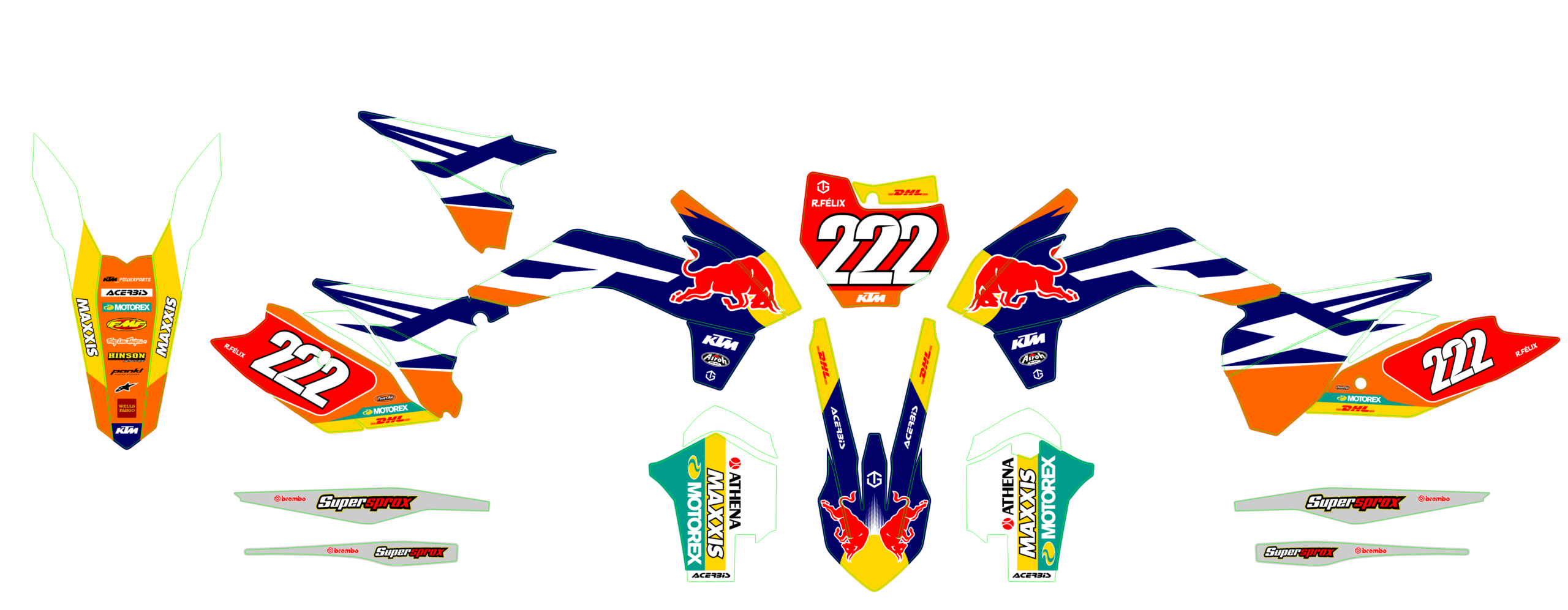 KTM EXC 14-16 #62