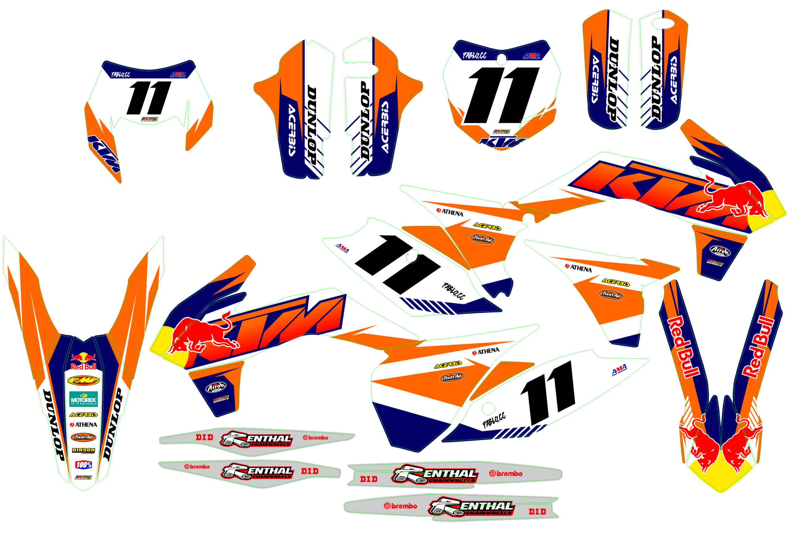 KTM EXC 14-16 #63