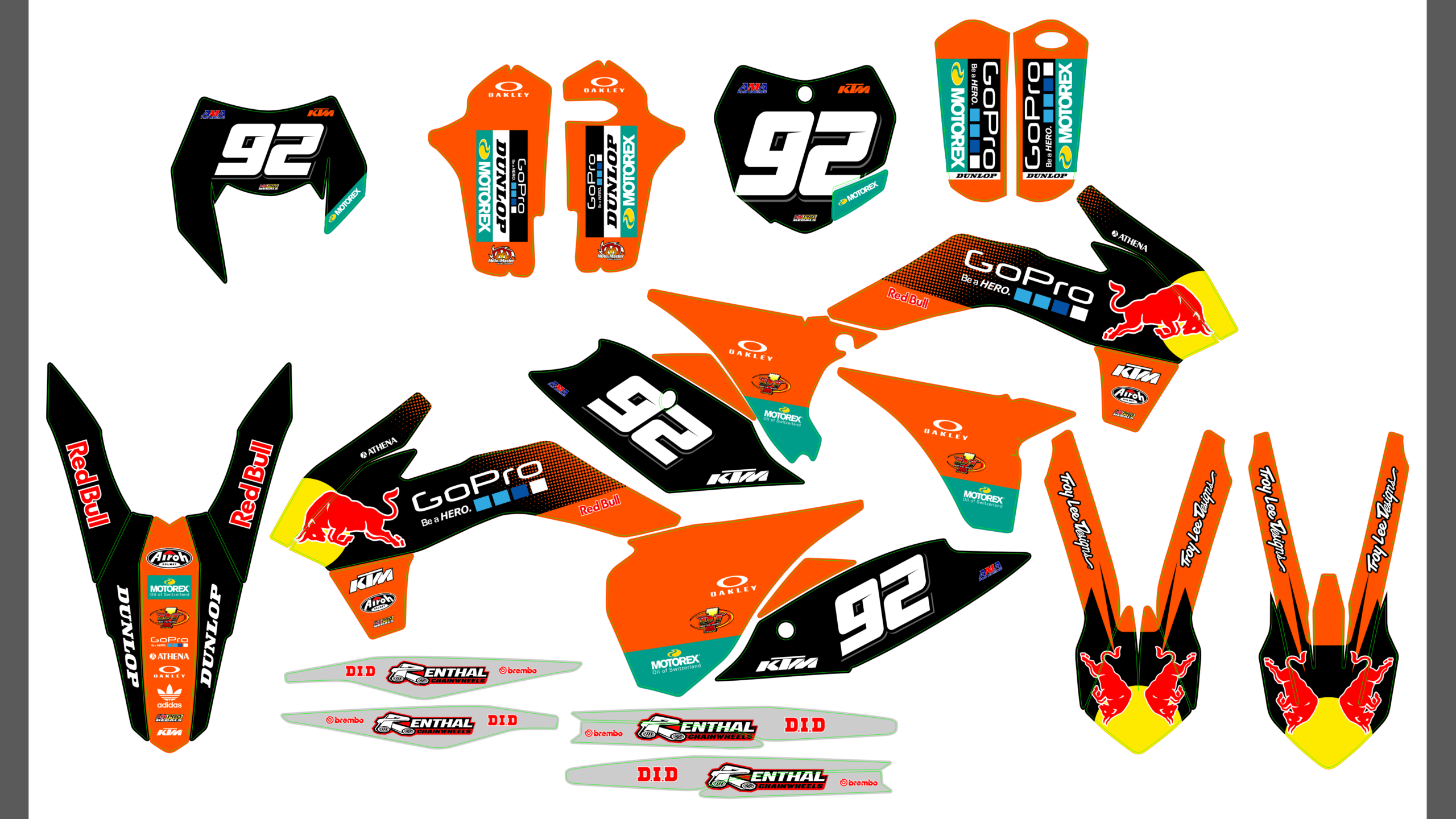 KTM EXC 14-16 #64