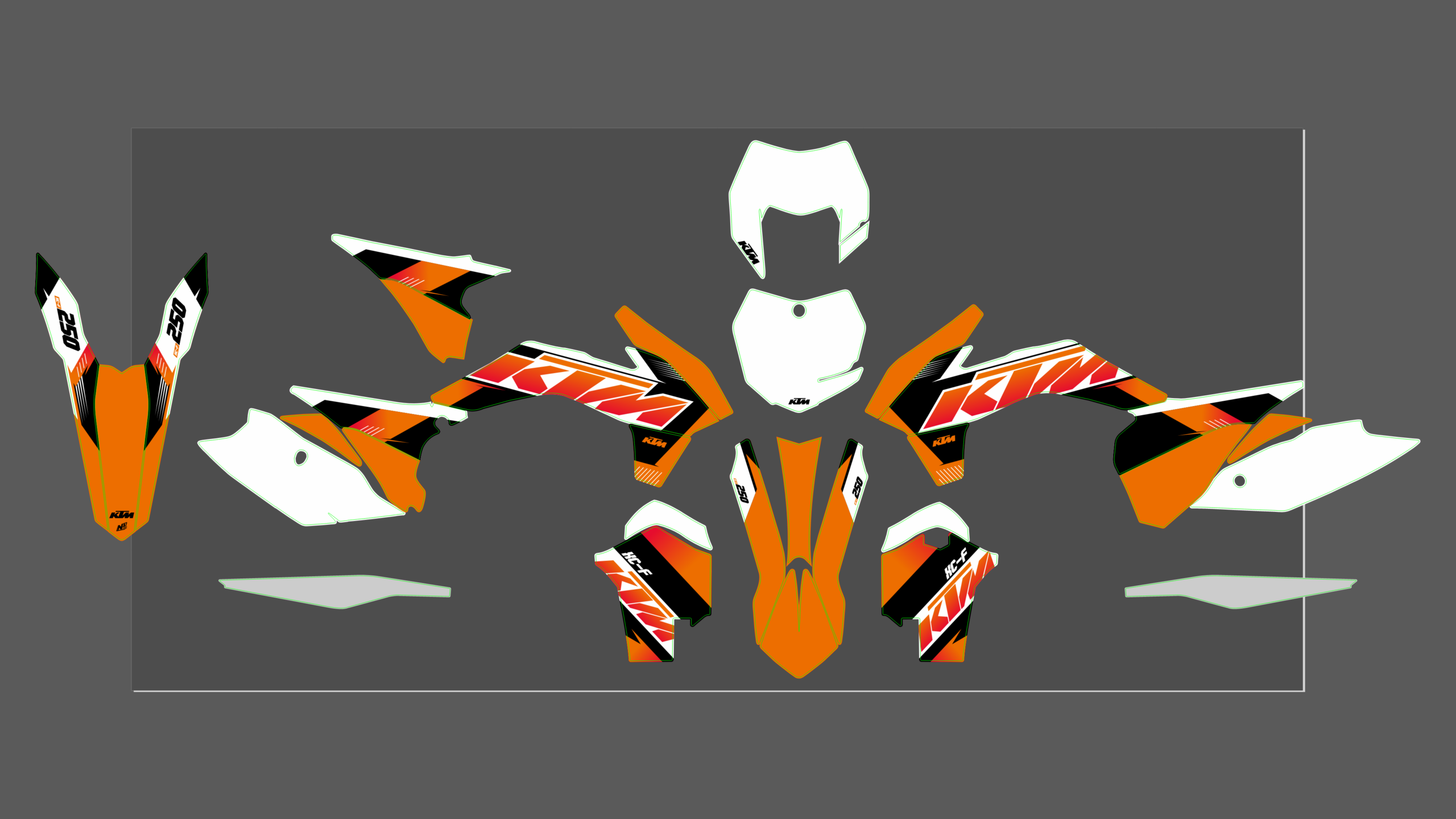 KTM EXC 14-16 #73