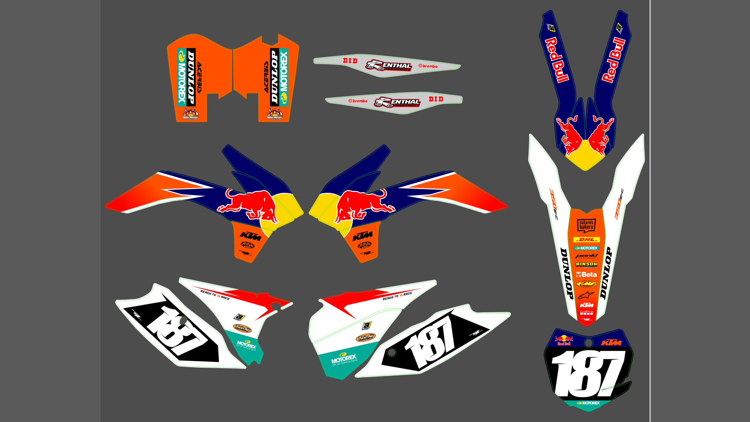 KTM EXC 14-16 #75