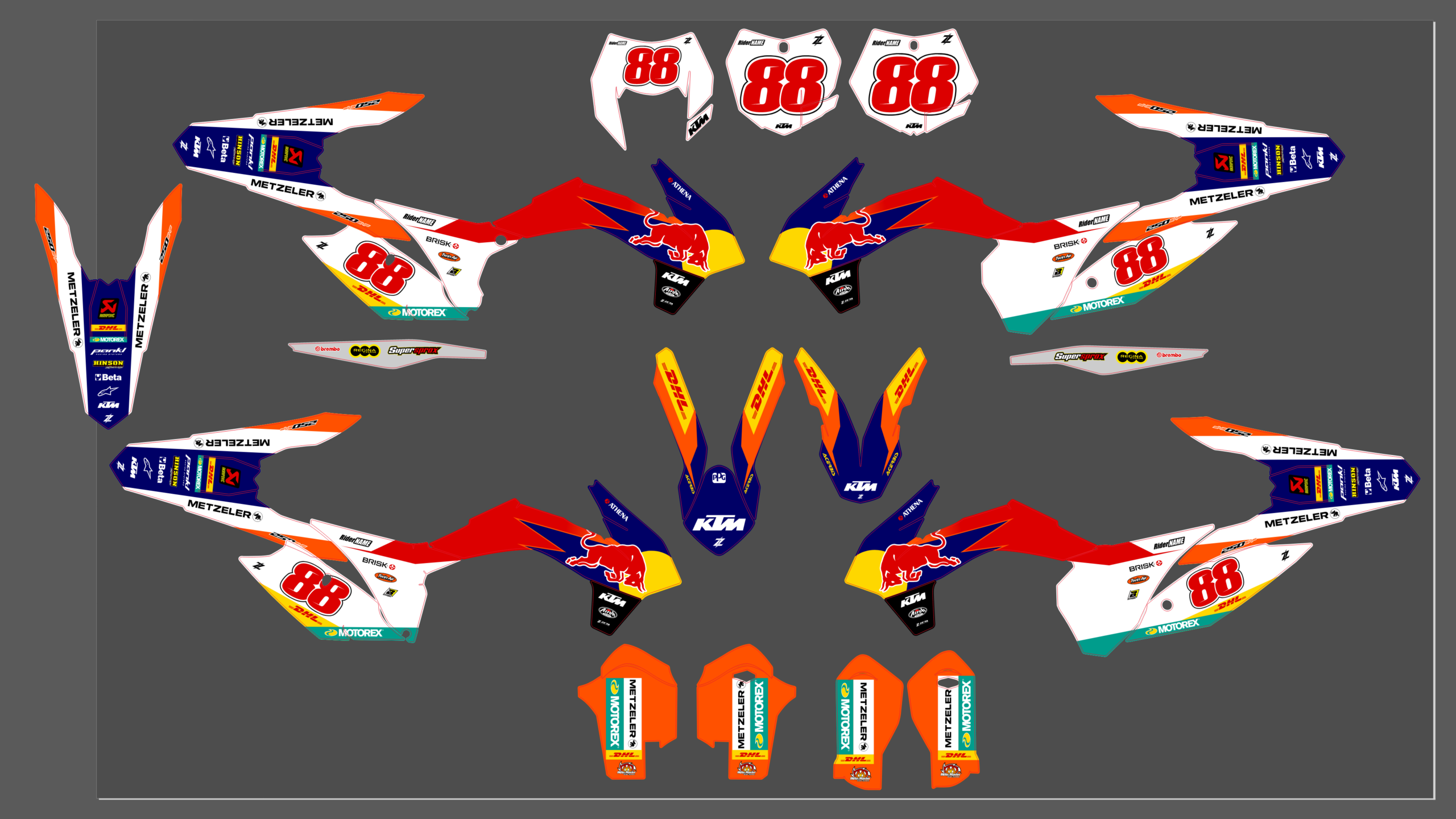KTM EXC 14-16 #78
