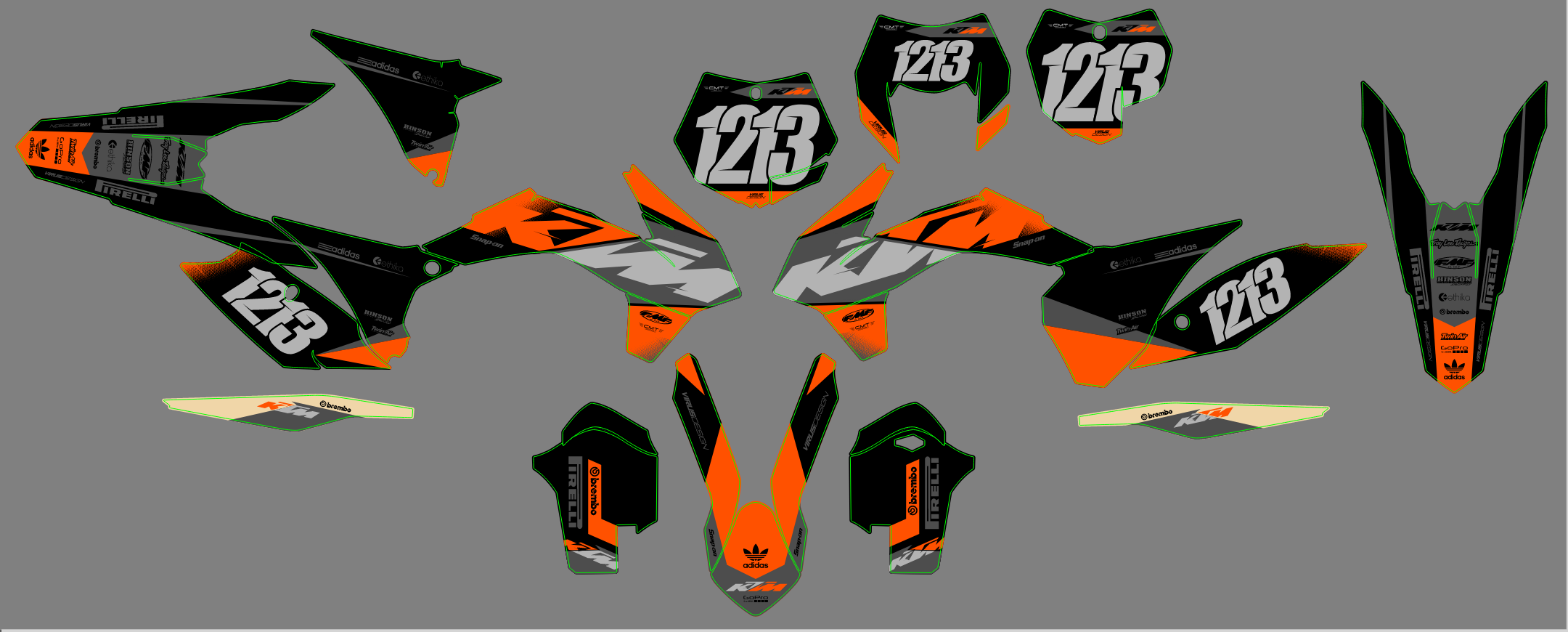 KTM EXC 14-16 #79