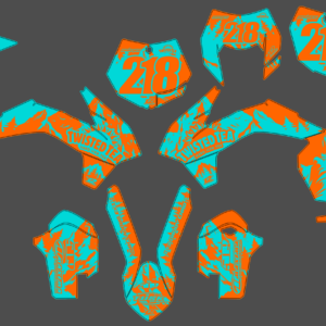 KTM EXC 14-16 #83