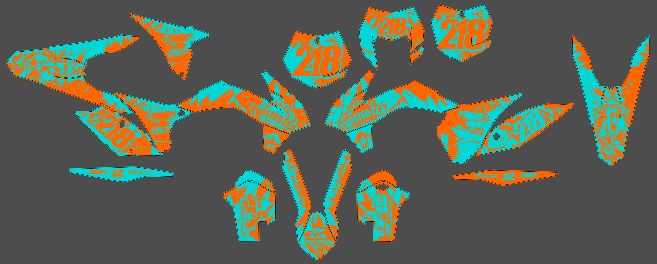 KTM EXC 14-16 #83
