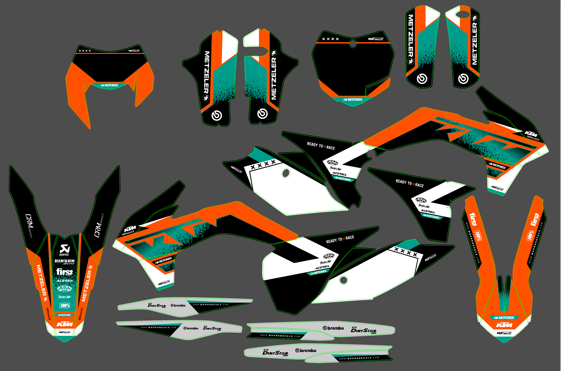 KTM EXC 14-16 #84