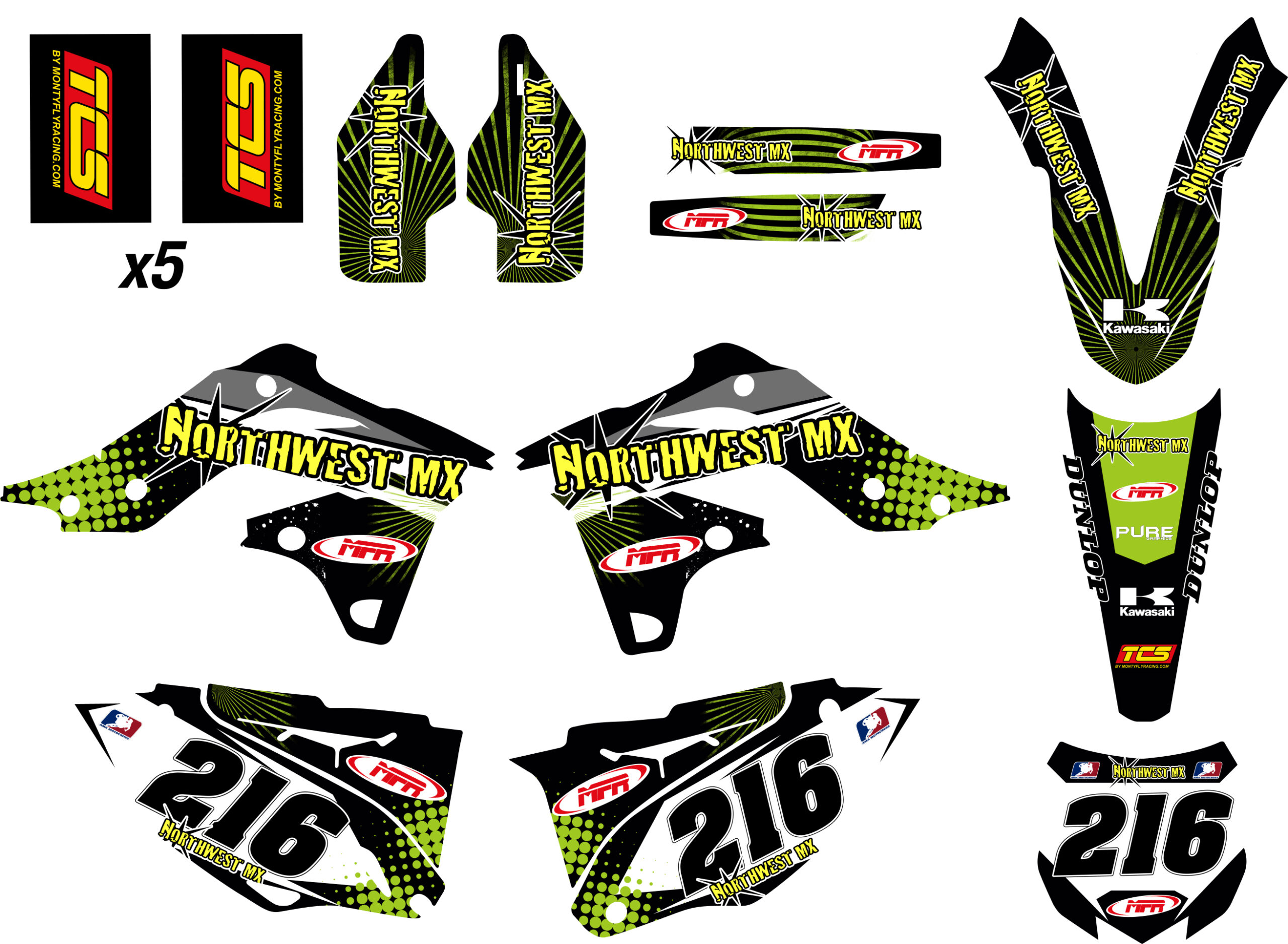 Kawasaki KXF 250 13-16 KXF 450 12-15 #2