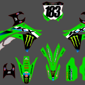 Kawasaki KXF 250 25 KXF 450 24-25 #14