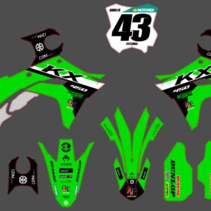 Kawasaki KXF 250 25 KXF 450 24-25 #22