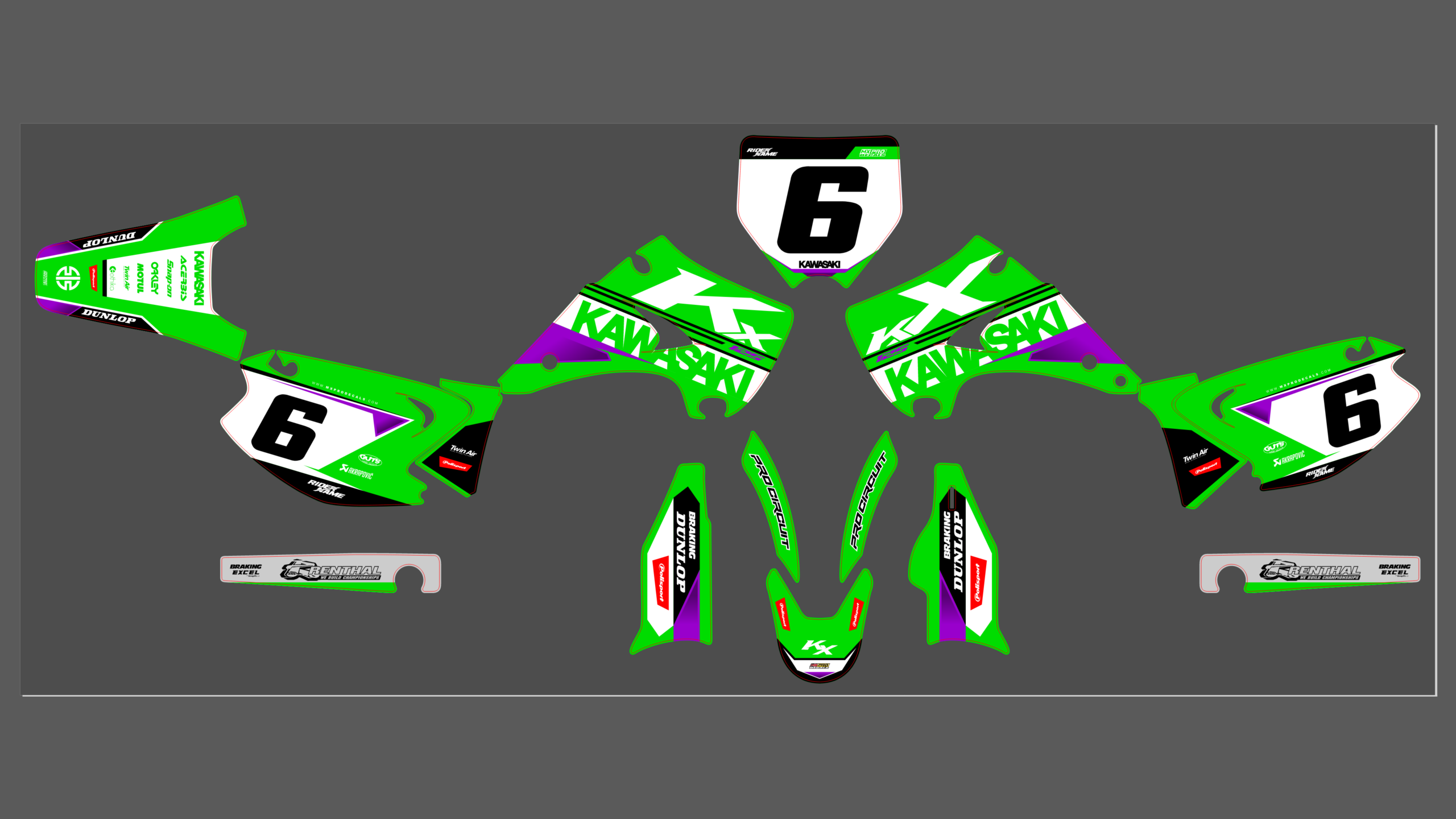 Kawasaki KX 125-250 2003-12 #3