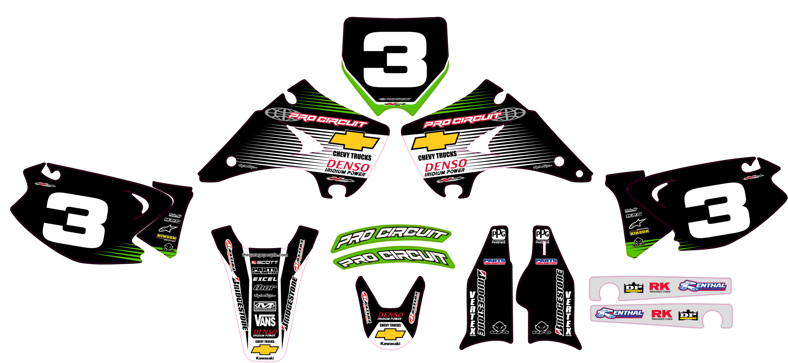 Kawasaki KX 125-250 2003-12 #5