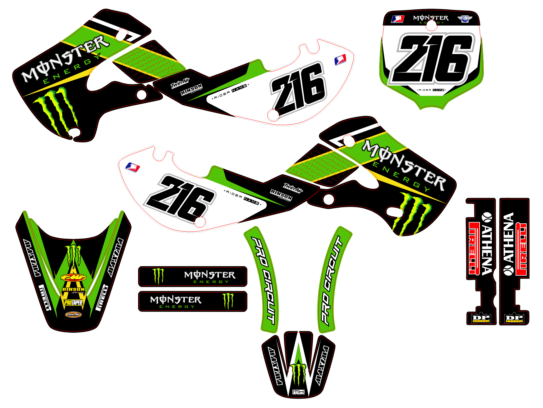 Kawasaki KX 65 00-24 #3