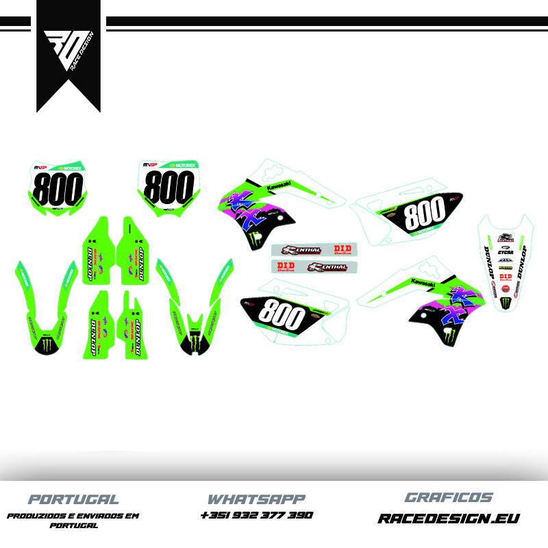 Kawasaki KXF 250 06-08 #11