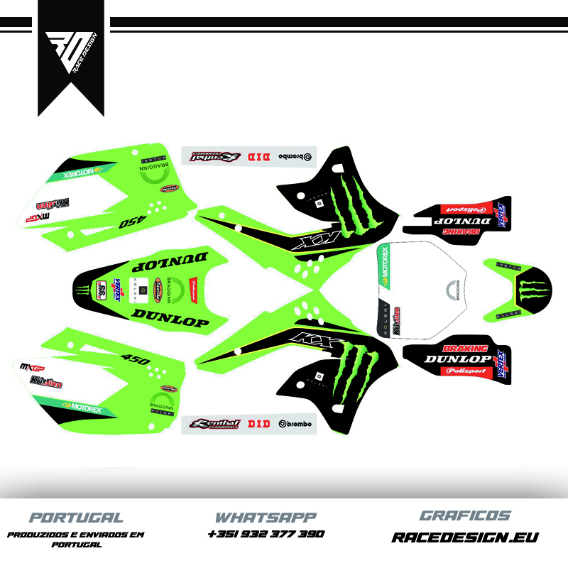 Kawasaki KXF 250 06-08 #16