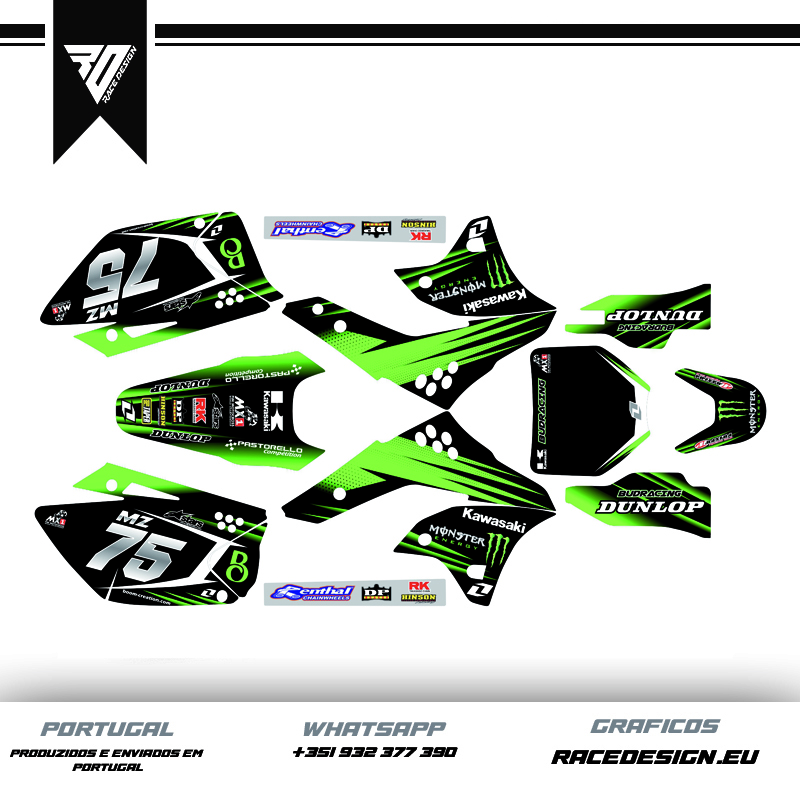 Kawasaki KXF 250 06-08 #17